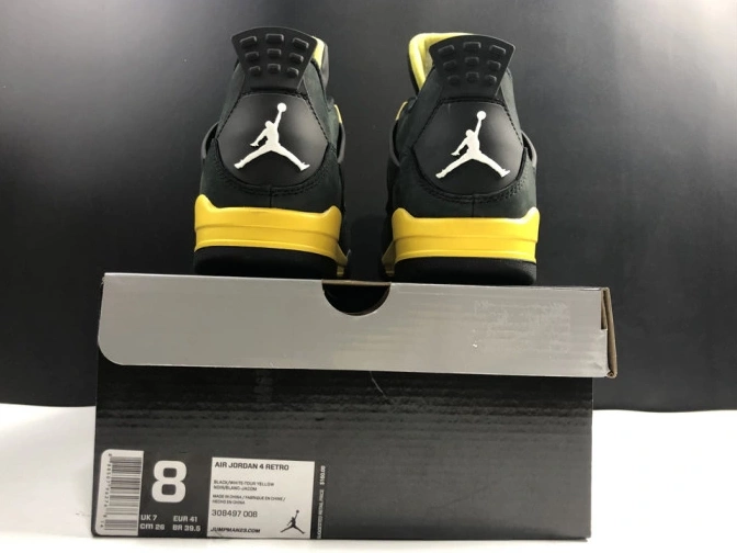308497-008 Air Thunder Retro Jordan 4 1022